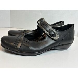 Aetrex Size US 7, EUR 37 Black Mary Jane Woman's Shoes